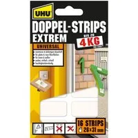 UHU UHU 45450 UHU Doppelstrips Extrem, 16st. Tintenpatrone