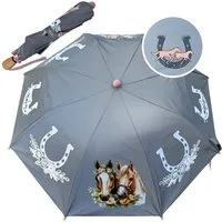 HECKBO Taschenregenschirm Magic Kinder Jungen Mädchen Regenschirm wechselt bei Regen die Farbe, mit Reflektoren an der Seite