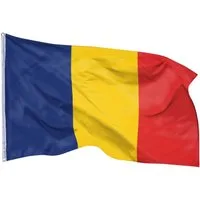 PHENO FLAGS Flagge Rumänien Flagge - Rumänienfahne 90 x 150 cm, Strapazierfähige Fahne für Fahnenmast, mit 2 Ösen