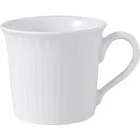 Villeroy & Boch Tasse Kaffee/Tee-Tasse 0,14 l Cellini, 1-tlg., Premium Porcelain, Tasse, Kaffeetasse, 140 ml, Premium Porcelain, weiß, Renaissance