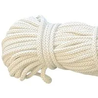 Mississhop Kordel 100 m / Ø 5 mm / Ø 3 mm Baumwollkordel Seil Kordel 100 % Baumwolle