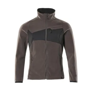 MASCOT Herren Fleecejacke ACCELERATE Dunkelanthrazit / Schwarz L - 18303-137-1809-L
