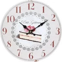 Ambiente Haus Wanduhr Wanduhr - Torte 28cm