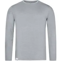 Alpenwert Langarmshirt Herren Longsleeve aus Merinowolle – atmungsaktiv & geruchsneutral (1 Pack) Antibakteriell, Anti-Schweiß-Geruch, Outdoor & Funktionsshirt