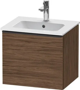 Duravit D-Neo Waschtischunterbau wandhängend Nussbaum dunkel Matt 510x402x440 mm - DE42600BD210000 DE42600BD210000