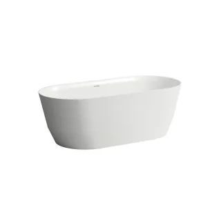 LAUFEN freistehende Badewanne PRO 750x1650x550 Marbond weiß matt, H2399527570001 H2399527570001