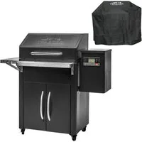 Traeger Smoker Traeger Silverton 620 Pelletgrill inkl. Abdeckhaube und App-Steuerung