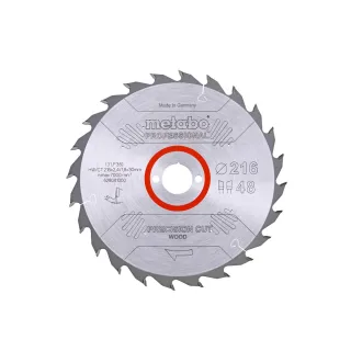 Metabo Sägeblatt precision cut wood - professional WZ 5° neg - 628041000