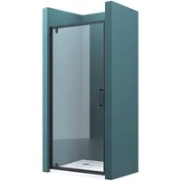 Mai & Mai Dusch-Drehtür Duschtür Nischentür dusche Duschabtrennung Duschkabine Teramo61K, 75x200 cm, Einscheibensicherheitsglas