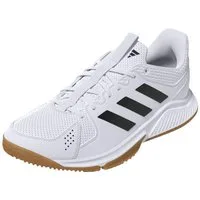 adidas Performance Hallen-Indoorschuhe Court Flight weiss/schwarz Damen Squashschuh