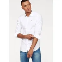 Tommy Jeans Langarmhemd Sabim Stretch Shirt Stretch Hemd, Premium, Slim Fit, mit Elasthan