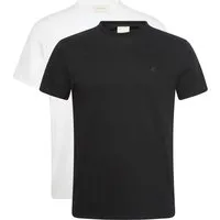 Calvin Klein T-Shirt 2 Pack SS STRETCH COTTON SLIM TEE (Packung, 2-tlg) Rundhalsausschnitt, slim fit