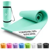 #DoYourFitness Yogamatte rutschfest, Für Einsteiger und Fortgeschrittene, Gelenkschonende Gymnastikmatte, 183cm x 61cm [Indoor/Outdoor]