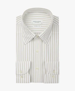 Profuomo - SHIRT X-CUTAWAY SF BEIGE beige - Gr. - 45