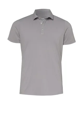 pure - Pure Functional Polo slim fit Halbarm braun - Gr. - M