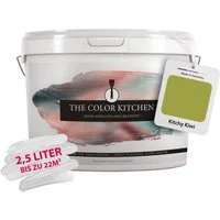 A.S. Création Wand- und Deckenfarbe Seidenmatt Innenfarbe THE COLOR KITCHEN, für Wohnzimmer Schlafzimmer Flur Küche, versch. Grüntöne