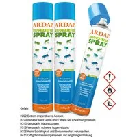 Ardap Insektenspray 3x ARDAP Repell Ungezieferspray 750 ml