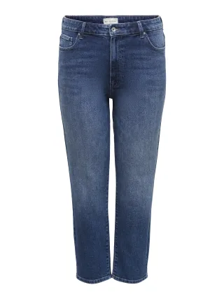 ONLY CARMAKOMA - CAREMILY ST HW ST ANK DNM TAI440 NOOS Dark Blue Denim - Gr. - 32