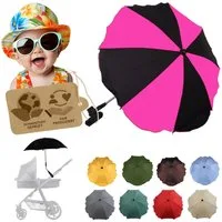 BambiniWelt by Rafael K. Kinderwagen-Sonnenschutzhülle Sonnenschirm Sonnenschutz für Kinderwagen Buggy Jogger universal UV50+, UV 50+ Schutz