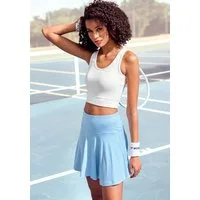 Vivance Active by Lascana Skort Tellerrock mit integrierter Shorts für Fitness, Sport und Freizeit