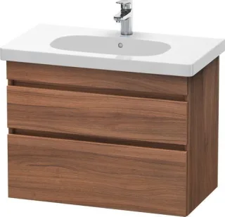 Duravit DuraStyle Waschtischunterbau wandhängend Nussbaum Matt 800x453x610 mm - DS648407979 DS648407979