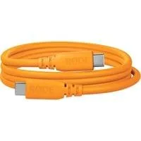 USB 3.2 Gen1 Kabel SC27-O orange, USB-C Stecker > USB-C Stecker orange, 2 Meter, PD
