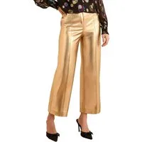 Love & Roses Lederhose Love & Roses weite Kunstlederhose, Regular (1-tlg)