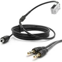 Adapter Universe AUX Adapter Kabel Line In 12pol Radio Audio MP3 passend für BMW E60 E6 KFZ-Adapter