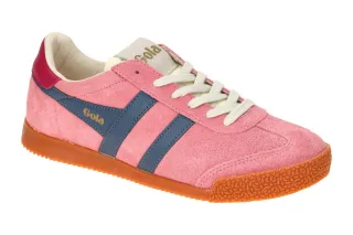 Gola CLB538UL ELAN Damenschuhe Sneaker pink/blau/rot/wei? braun - Velourleder...