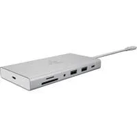 USB-C Dock - Mercury, Dockingstation silber, USB-A, USB-C, Gigabit LAN, HDMI, PD