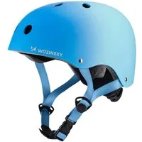 Wozinsky Fahrradhelm HT-38, 360°-Verstellrad für passgenauen Sitz, leichte Bauweise