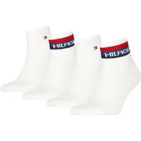 Tommy Hilfiger Kurzsocken TH MEN QUARTER 4P SPORT TH LOGO ECOM (4 Paar)
