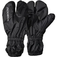 Modeka Motorradhandschuhe Modeka Trio Dry Regenhandschuhe Schwarz S / M motorradhandschuhe für herren