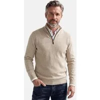 Redmond Strickpullover Basic (1-tlg) Troyer - Baumwolle - Atmungsaktiv