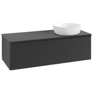 Villeroy & Boch Antao Waschtischunterschrank 1200x360x500mm L34150PD mit Beleuchtung mit Struktur FK/AP: PD/0