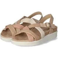 Beliana Beliana 75801002953008 Damen Leder und Synthetik taupe Sandalette