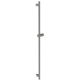 LAUFEN Brausestange TwinGliss , PVD Edelstahl-Optik, Höhe 1100 mm Vollmetall Einfache Installation d HF904794423000