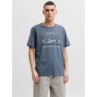 Jack & Jones T-Shirt JJELOGO TEE SS O-NECK 2 COL AW26 SN Baumwolle, regular fit