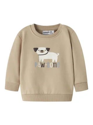 NAME IT - NBMVONNE LS SWEAT BOX BRU - Gr. - 68