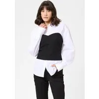 KAFFE Blusentop Corsage KAlorindia