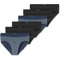 Schiesser Rioslip 955 (6-St) Rio Slip, Mittelhoher Slip, Rioslip