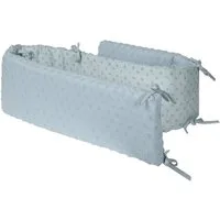 roba® Bettnestchen Lil Planet, hellblau/sky, GOTS made with organic materials, zertifiziert durch BCS 36081