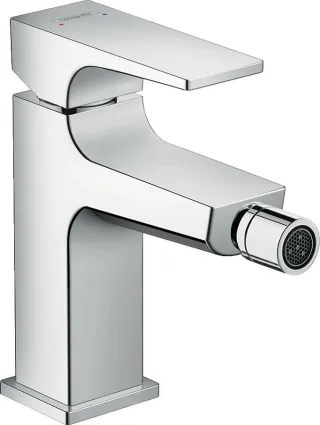 Hansgrohe Bidetmischer Metropol chrom mit Push-Open Ablaufgarnitur, 32520000 , 32520000 32520000