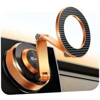 LuxusKollektion Handy-Halterung Handyhalterung Auto Magnetisch Dualarm iPhone Android Orange