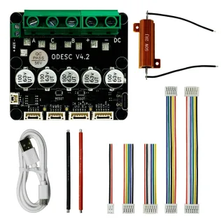 SEQURE ODESC V4.2 Single Drive High Current High Precision Brushless Servo Motor Controller Based On ODrive3.6 Upgrade,