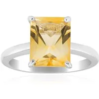 Cavill Solitärring Citrin Sterling Silber Ring, brasilianisch 2,709ct (1-tlg)