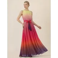 Apart Maxikleid mit Farbverlauf und Taillenband