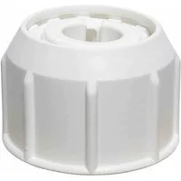 Delschen Sonnenschirm Überwurfmutter mit Adapterset, für Schirmstöcke Ø 26-55 mm, 5-teilig (1 Set)