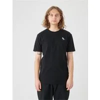 Cleptomanicx T-Shirt Embro Gull mit Gull-Stickerei