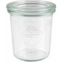 WECK Einmachglas, Glas, (Set, 12-tlg), Mini-Sturzglas, ohne Ringe und Klammern